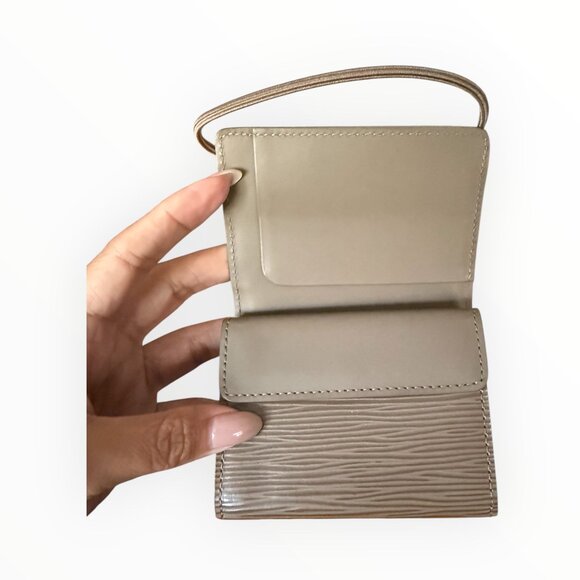 Vintage Louis Vuitton Epi Porte Monnaie Elastic Compact Wallet | Brown - Picture 6 of 7